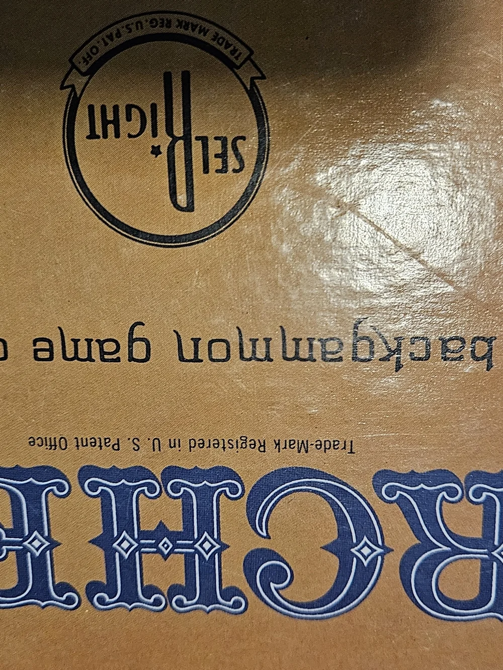Vtg (1959-64) Gold Seal Edition of Parcheei Game. Published by Selchow & Righter
